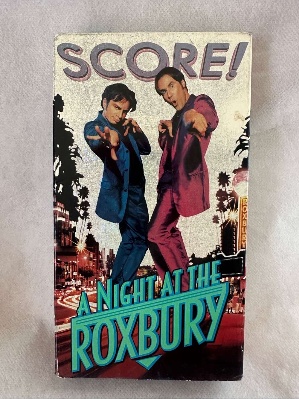 A Night At The Roxbury 1998 VHS Rare Hard To Find Blue Cassette Release Version